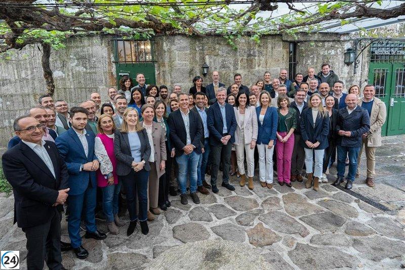 El PP renueva el 40% de sus candidaturas en Pontevedra, según Alfonso Rueda.