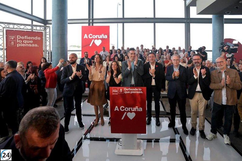 Pedro Sánchez hará campaña en Lugo el miércoles.