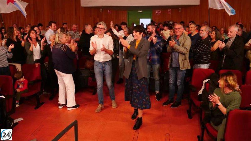 Ana Pontón apuesta por un BNG propositivo y esperanzador en Ferrol.