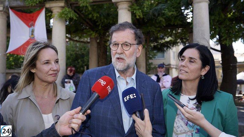 Rajoy defiende a Bildu y recuerda su coalición con el PSOE.