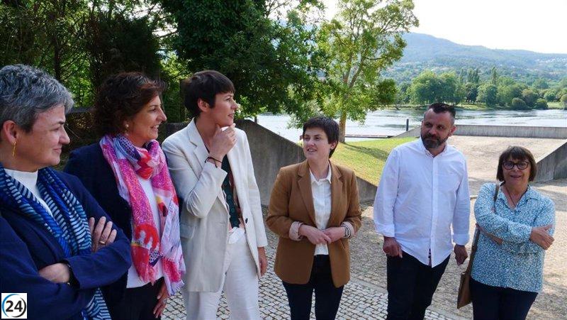 Pontón aboga por una Galicia verde y cooperación transfronteriza desde los ayuntamientos.