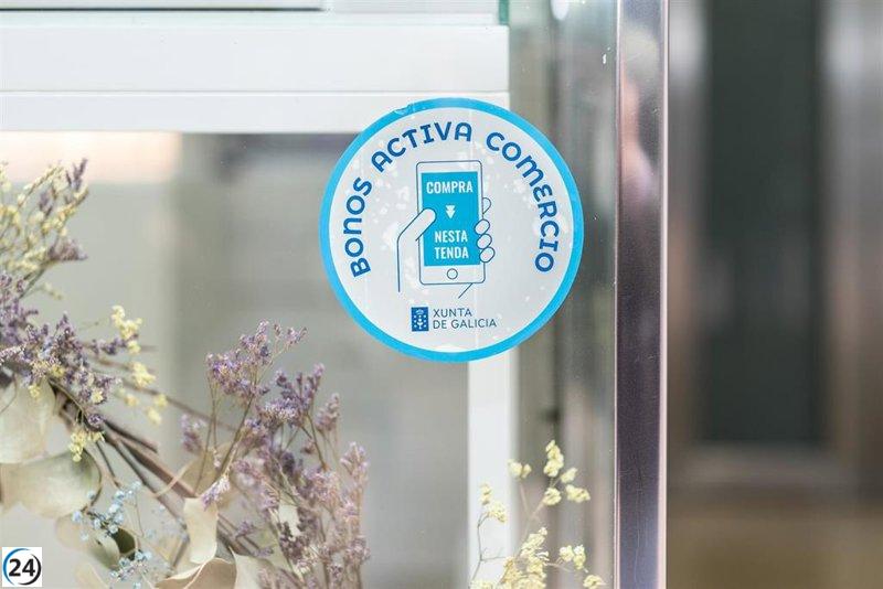 Más de 133.000 personas recibieron el Bono Activa Comercio de la Xunta.