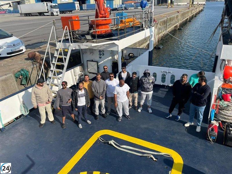 Guardia Nacional de Dubai elige Galicia para capacitarse en rescate marítimo y protección ambiental
