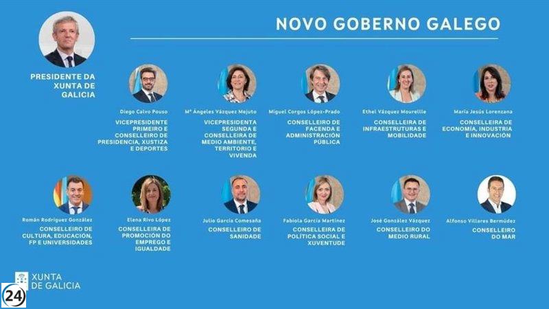 Rueda nombra nuevos cargos y conselleiros en su gobierno.