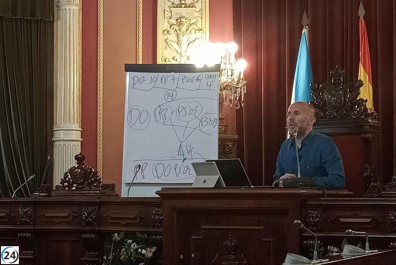 Jácome acusa al PSdeG de querer negociar su voto pero asegura lealtad al pacto con el PP.
