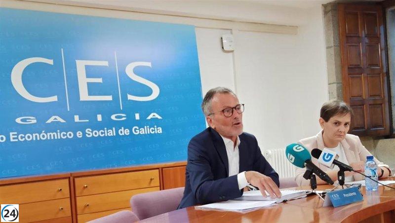CES: Pobreza juvenil, largas esperas en el Sergas y declive industrial, preocupaciones vigentes.