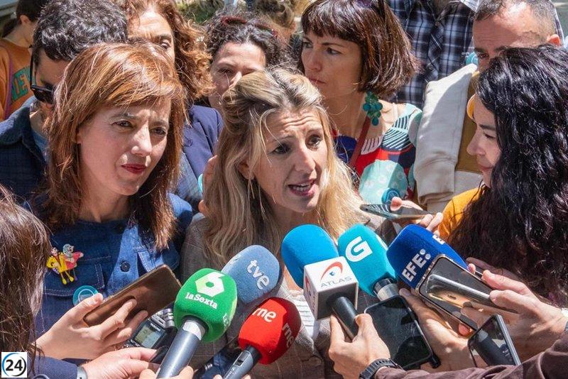 Sumar Galicia contento con su crecimiento en encuestas y el apoyo a Yolanda Díaz