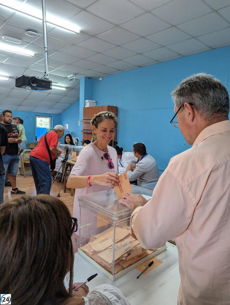 Verónica M. Barbero (Sumar) insta a los gallegos a ejercer su derecho y poder de voto en las elecciones del 23J.