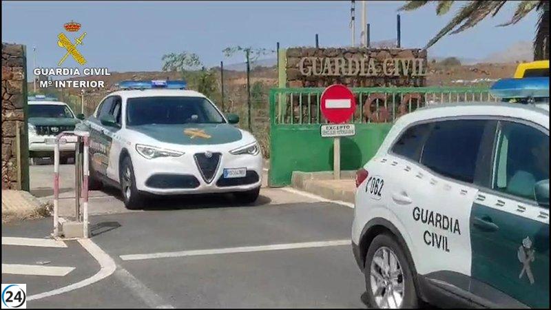 Detenido en Ávila tras accidente en Dumbría y dar positivo en alcohol