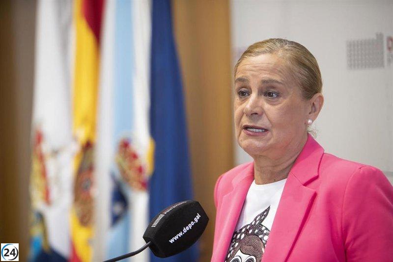 La expresidenta de la Diputación de Pontevedra critica al PP por el uso del Castillo de Soutomaior: