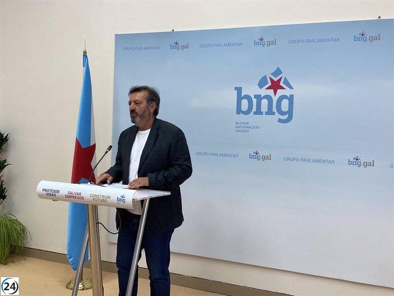 El BNG reclama acuerdo gallego y mayor responsabilidad ante emergencia climática en Galicia.