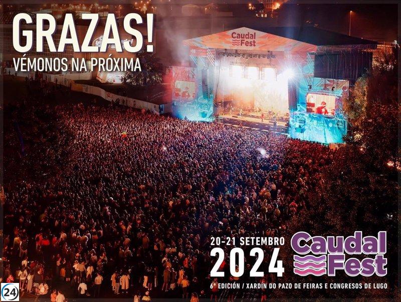 La alcaldesa de Lugo celebra el éxito del Caudal Fest y anuncia la próxima edición para septiembre