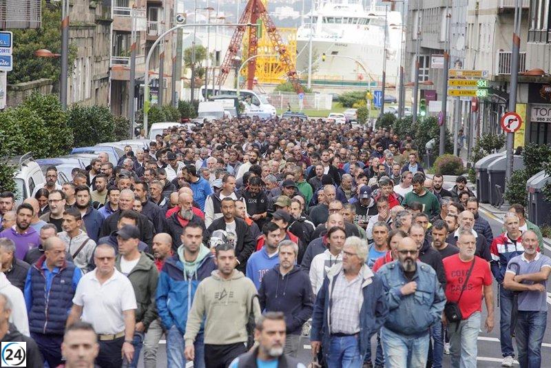 Los sindicatos exigen a la Xunta la convocatoria urgente de la mesa del sector naval tras una nueva tragedia, de lo contrario, amenazan con iniciar una huelga.