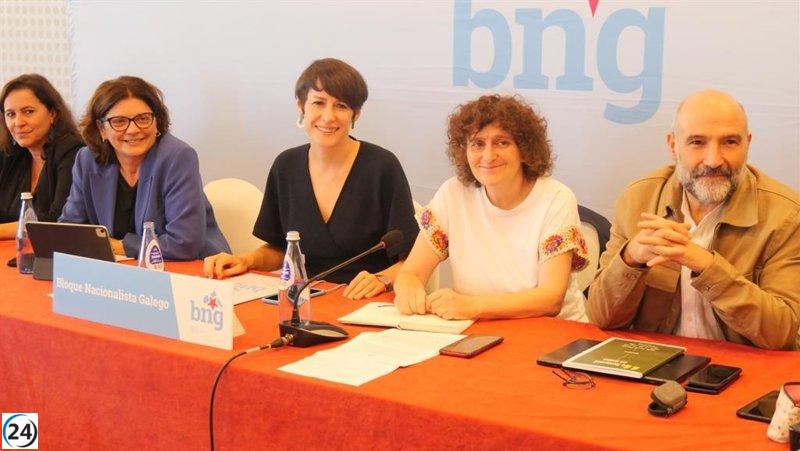Pontón insiste en el rechazo del BNG hacia Feijóo y advierte a Sánchez: 