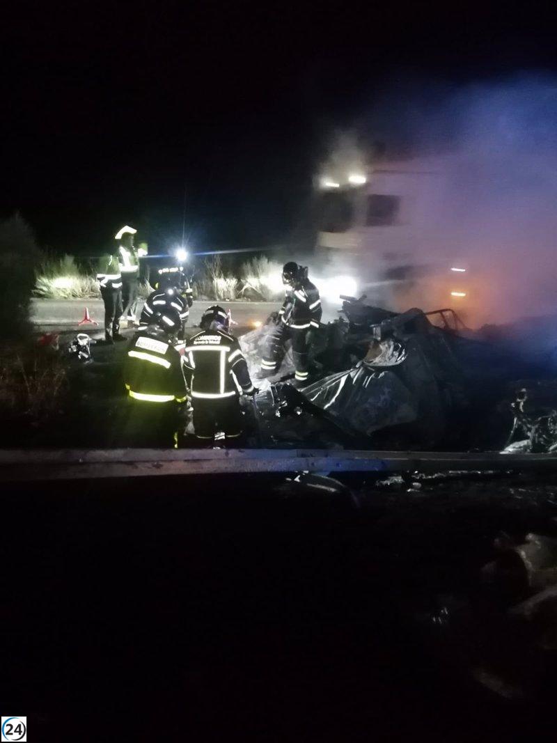 Trágico accidente en la A-6 en Valladolid cobra la vida de dos residentes de Sada, A Coruña