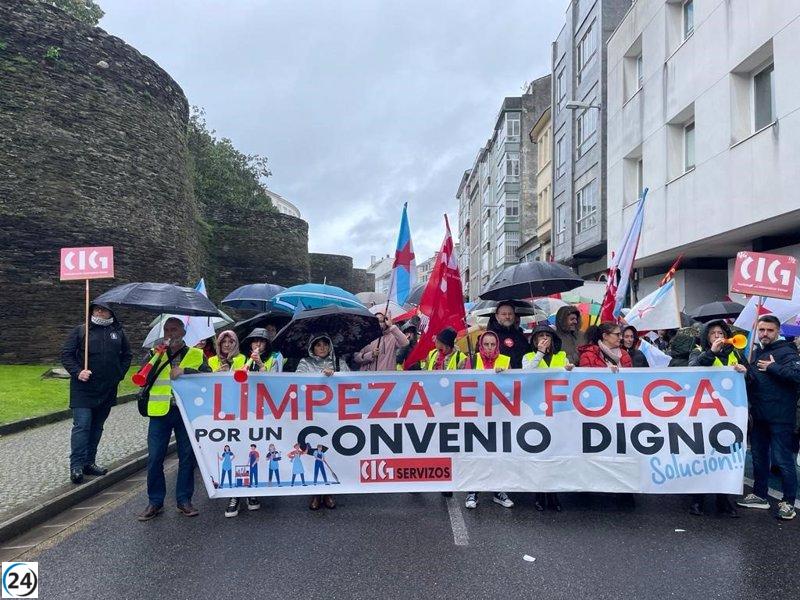 La patronal del sector de limpieza en Lugo es acusada por la CIG de perpetuar 