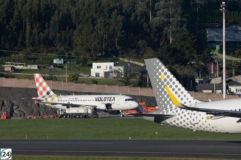 Aumento del 5% en octubre: los aeropuertos gallegos alcanzan un récord histórico de pasajeros en Santiago.