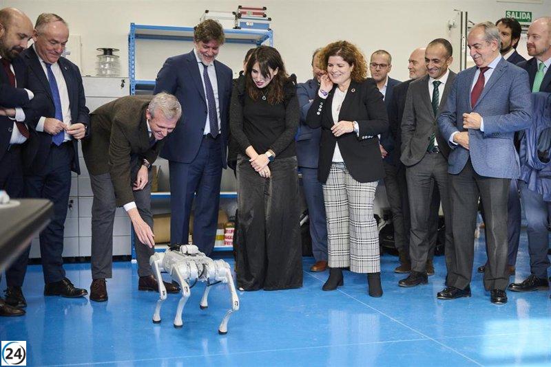 Rueda busca asegurar la retención de talento en la inauguración del centro de Inteligencia Artificial en A Coruña
