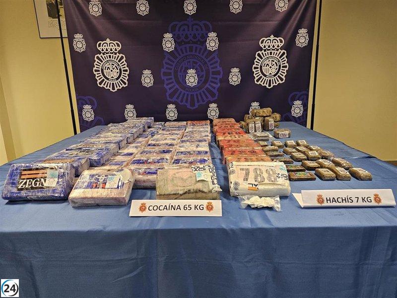 Desmantelan importante red de tráfico de cocaína en el noroeste: 7 arrestados en Pontevedra y Gijón.