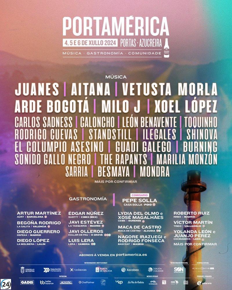 Juanes estelarizará como figura principal del festival PortAmérica