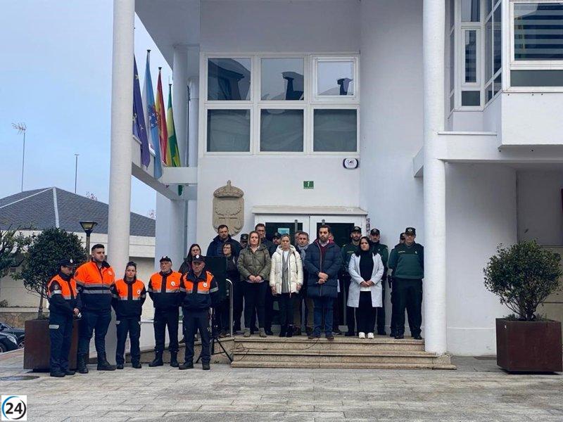 Conmovedor acto en Oroso (A Coruña) contra el femicidio machista