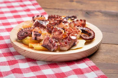 Pulpo a la gallega, ¡delicioso!