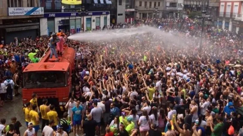 La Festa da Auga en Vilagarcía de Arousa