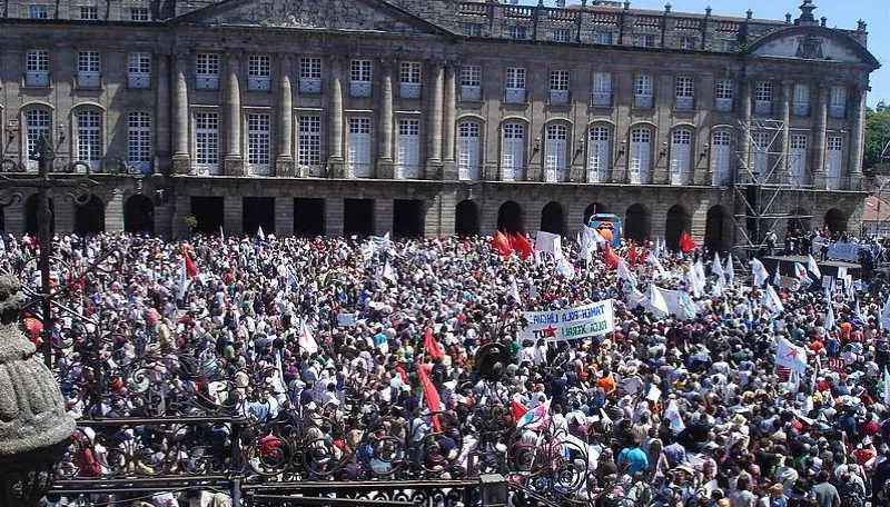 La Festa das Letras Galegas en Santiago de Compostela